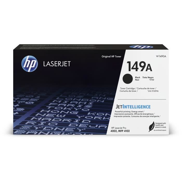 Cartuccia toner nero originale HP 149A (W1490A) per HP LaserJet Pro 4002/4102/MFP 4102/4002/4102