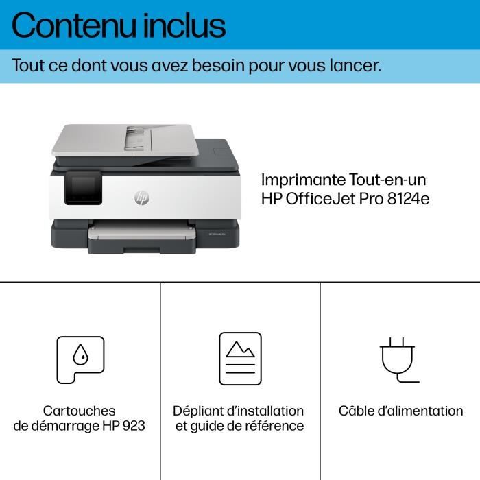 HP OfficeJet Pro 8124e - Stampante All-in-One - Getto d&