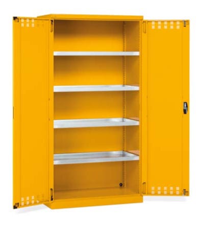 Armadietto di sicurezza per vernici e solventi cm. 102,2x55,5x200h