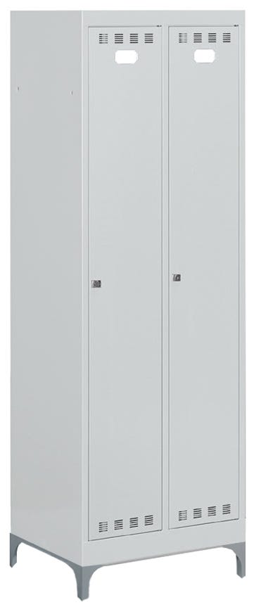 Armadio spogliatoio a 2 posti cm. 61x50x195h