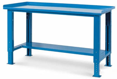 Banco da lavoro per officina fornito smontato cm. 103,1x70,5x74/111h