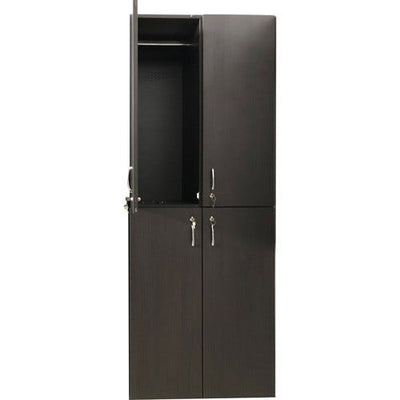 Armadio in legno a 2 posti per spogliatoio cm. 35x47x193/200h