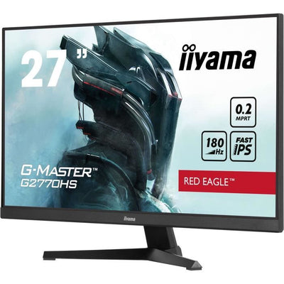 Monitor PC - IIYAMA - G2770HS-B1 - 27 FHD - IPS - 180Hz - 0,2ms - HDMI/DP - Altoparlanti - VESA 100x100 - Nero