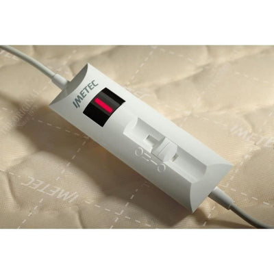 Coprimaterasso Riscaldato - Imetec - Scaldaletto per Letto Matrimoniale 150 x 80 cm - 2 Comandi con 2 Temperature - Lavabile