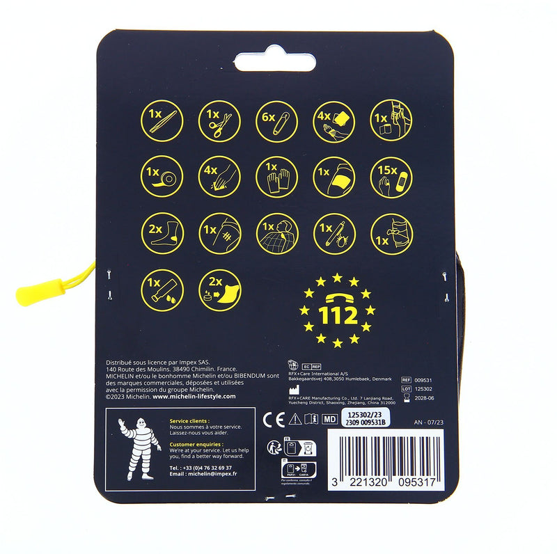 Ricreazione del kit di pronto soccorso MICHELIN. 44 pezzi