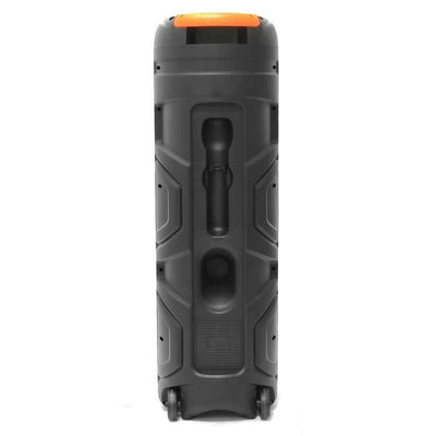 Cassa karaoke luminosa - INOVALLEY - KA129-XXL - Bluetooth V5.0 - 90 cm - 1000 W - 3 altoparlanti da 8'' - Microfono wireless incluso