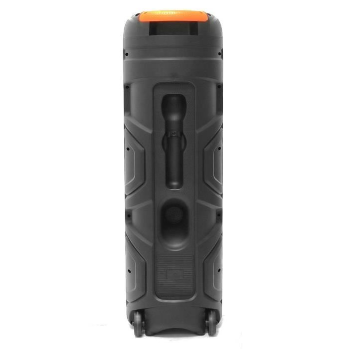 Cassa karaoke luminosa - INOVALLEY - KA129-XXL - Bluetooth V5.0 - 90 cm - 1000 W - 3 altoparlanti da 8&