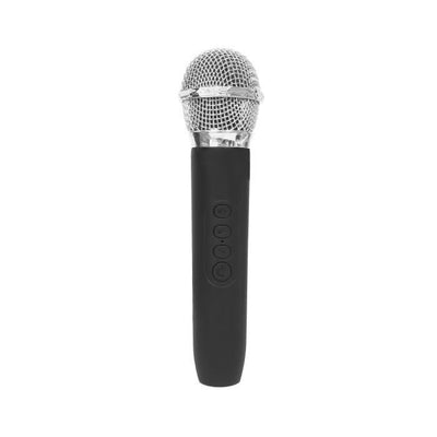 Cassa karaoke luminosa - INOVALLEY - KA129-XXL - Bluetooth V5.0 - 90 cm - 1000 W - 3 altoparlanti da 8'' - Microfono wireless incluso