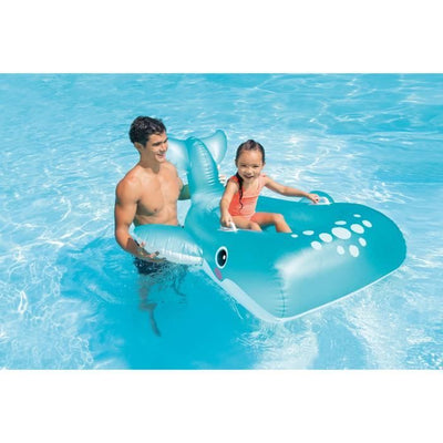 Boa gigante con maniglie - INTEX -  97 cm - Vinile - Blu