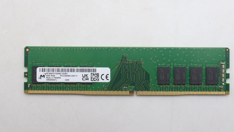 8GB DDR4 UDIMM memory module,