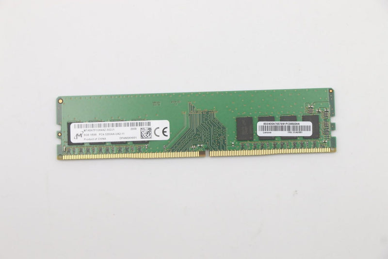 8GB DDR4 UDIMM memory module,
