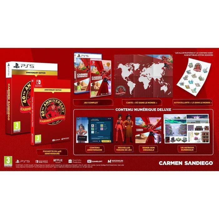 Carmen Sandiego 40th Anniversary Edition - Gioco PS5