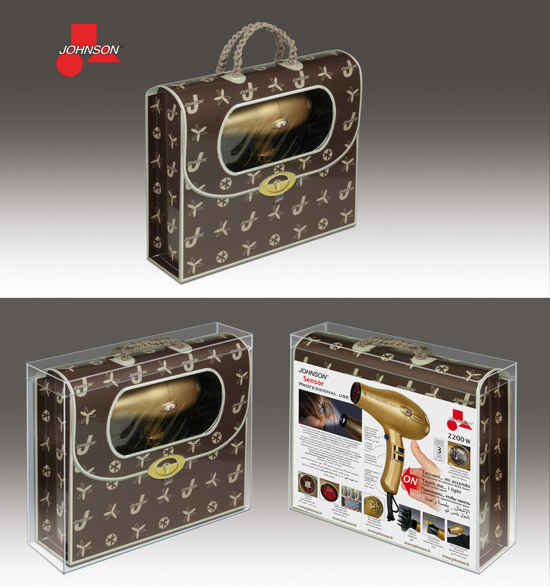 Asciugacapelli 2200W Funzione Phon Ionico Potente Professionale Asciugatore