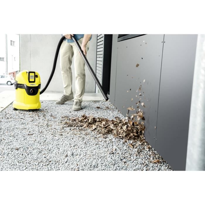 Aspirapolvere e acqua senza filo KARCHER WD 3 - Funzione soffiatore - Serbatoio 17 L - 300 W