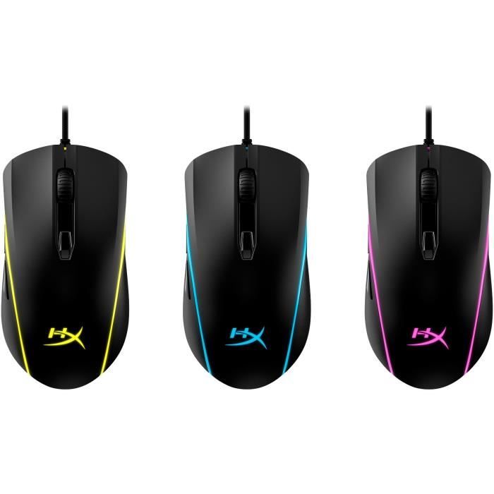 Mouse ottico HYPERX Pulsefire Surge con cavo USB a 6 pulsanti