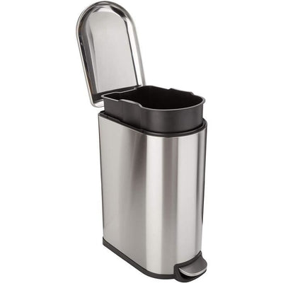 KITCHEN MOVE Pattumiera stretta da cucina - Acciaio - 40L FULLER