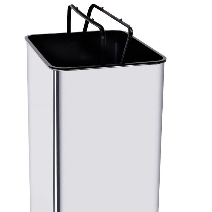 Pattumiera automatica KITCHEN MOVE PARKSIDE - 50L - Acciaio inox con reggette