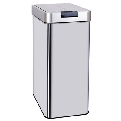 CUCINA MOVE Pattumiera automatica SILVERLAKE - 70L - Acciaio inox con reggette