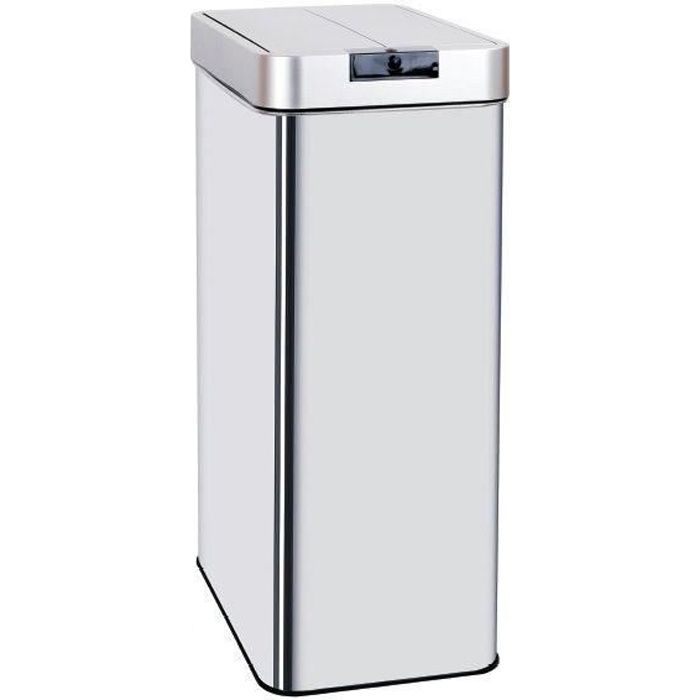 CUCINA MOVE Pattumiera automatica SILVERLAKE - 70L - Acciaio inox con reggette