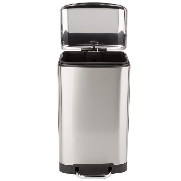 Pattumiera a pedale KITCHEN MOVE GREENWICH - 30L - Acciaio inox