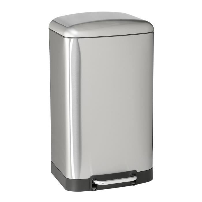 Pattumiera a pedale KITCHEN MOVE GREENWICH - 40L - Acciaio inox
