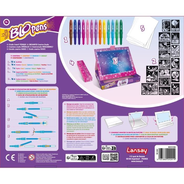 Blopens - LANSAY - Studio creativo magico - Dai 5 anni