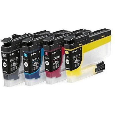 Confezione da 4 Cartucce LC424VAL - BROTHER - Nero, Ciano, Magenta e Giallo Alta Resa 750 pagine - Per DCP-J1200W