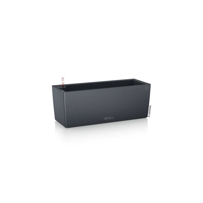 Fioriera - Lechuza UK - Balconera Color 50 - Ardesia - Rettangolare - Con riserva d&