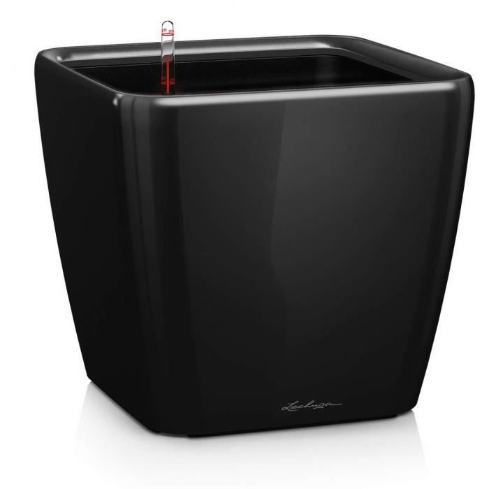 Vaso da fiori - LEC - Quadro Premium LS 50 - nero lucido - con riserva d&