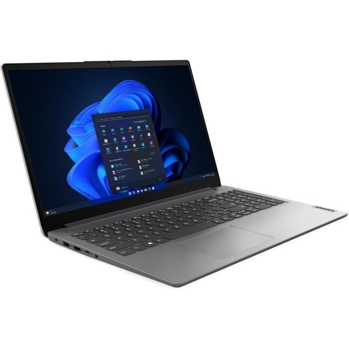 Computer portatile LENOVO IdeaPad 1 15IGL7  Windows 11 - 15.6 FHD - Celeron N4500 - 8 GB di RAM - 256 GB di spazio di archiviazione - AZERTY