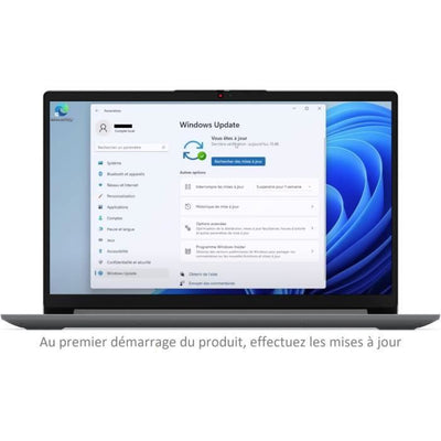 Computer portatile LENOVO IdeaPad 1 15IGL7  Windows 11 - 15.6 FHD - Celeron N4500 - 8 GB di RAM - 256 GB di spazio di archiviazione - AZERTY