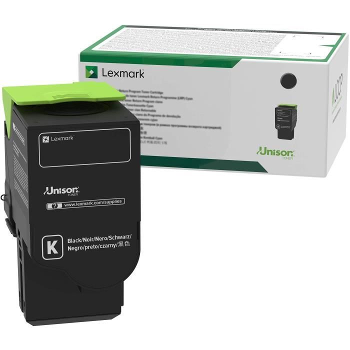 Cartuccia toner LEXMARK Lexmark Unison - Nero - Laser - Resa standard - 1000 Pagg