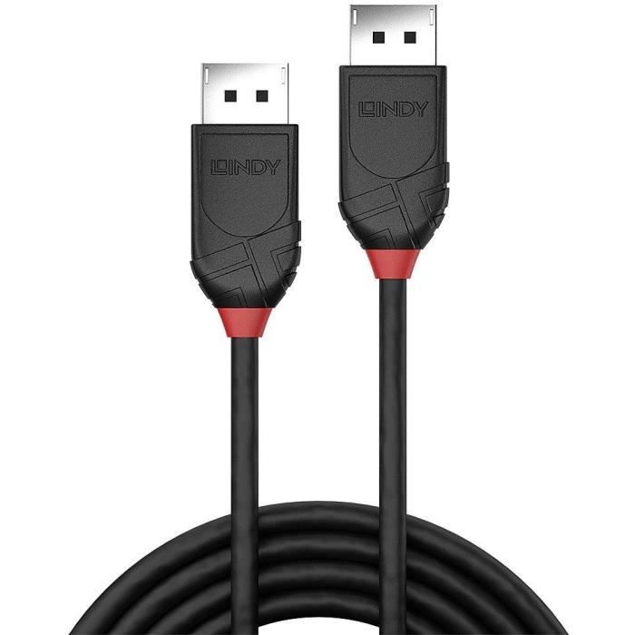 Cavo LINDY DisplayPort 1.2 - Linea nera - 1m