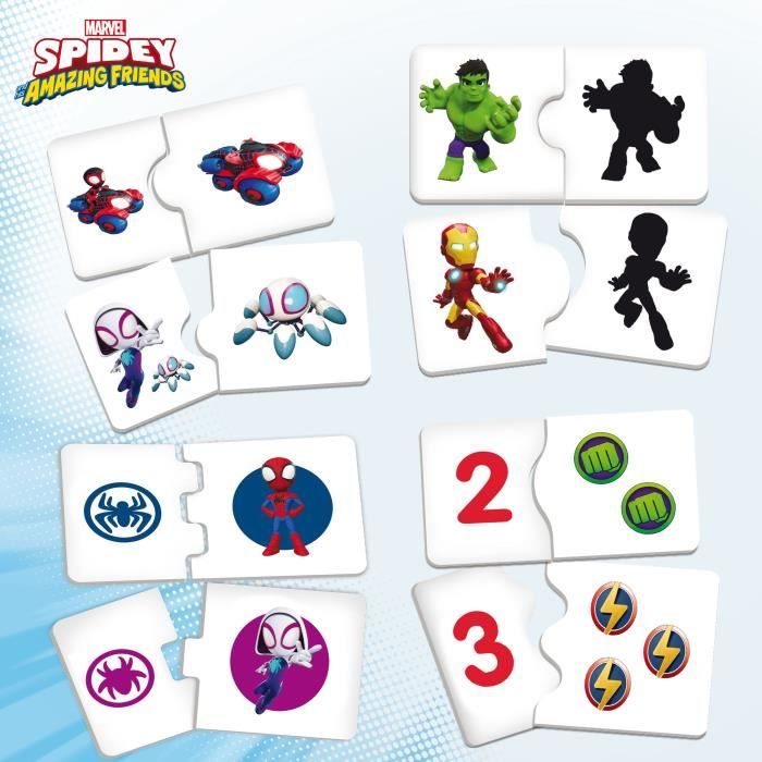 Banco attività con 10 giochi - Spidey Super desk - Giochi Edu - LISCIANI