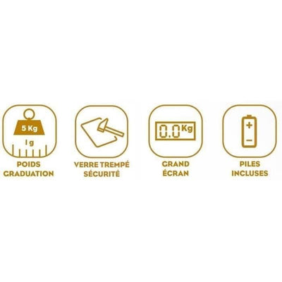 Bilancia da cucina elettronica - limone