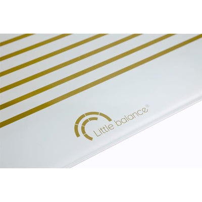 Bilancia pesapersone elettronica LITTLE BALANCE Mariniere Gold - bilancia elettronica - 180 kg/100 g - Design Mariniere Gold
