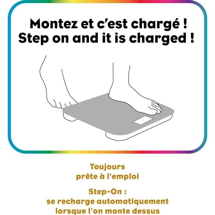 Bilancia da bagno - LITTLE BALANCE - Kinetic Auto - Blu