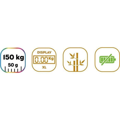 Bilancia da bagno - LITTLE BALANCE - Automatic Kinetic - Bambù