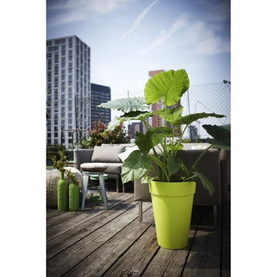 Vaso da fiori ELHO Loft Urban Round High 35 - Grigio -  34 x H 45 cm - per esterni - 100% riciclato