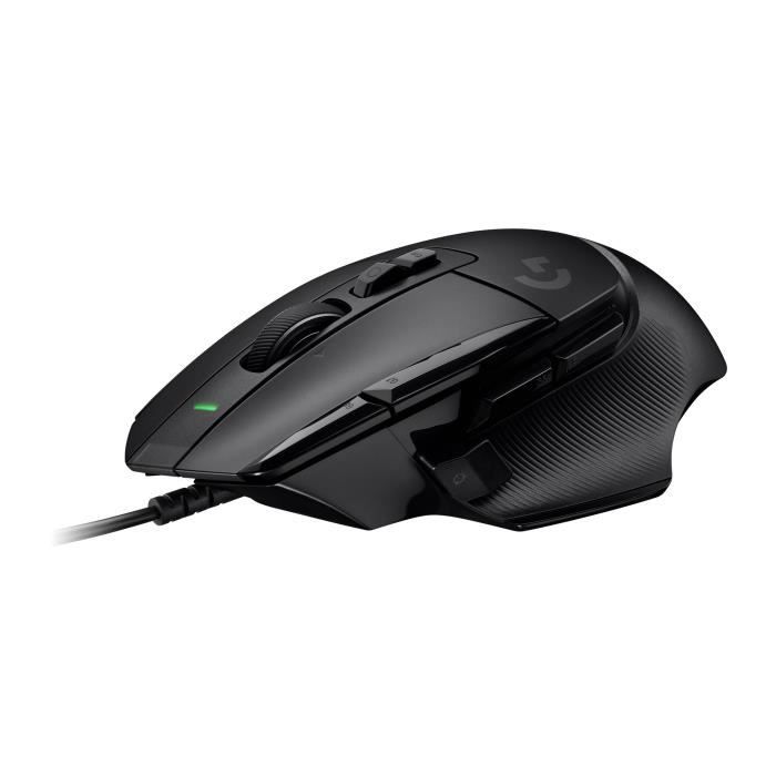 Logitech - G502 X Small Gaming Wireless - Lightforce Primary Hybrid -Mechanic brufoli, Hero di gioco 25K - Sensore nero - Black
