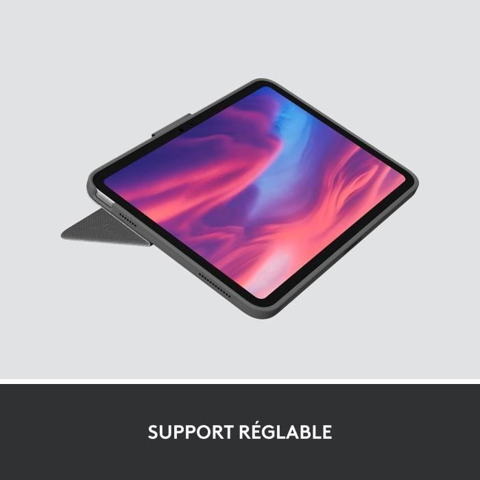 Logitech Combo Touch Case tastiera per iPad staccabile di 10a generazione