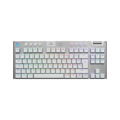 Tastiera da gioco - wireless - Logitech G - G915 TKL X - Interruttore tattile - AZERTY - Bianca