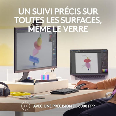 Logitech - Mouse wireless ergonomico - MX Master 3s per Mac - Aiuti Grey