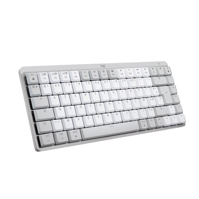 Logitech - tastiera wireless per mac - mini mini meccanico - grigio pallido