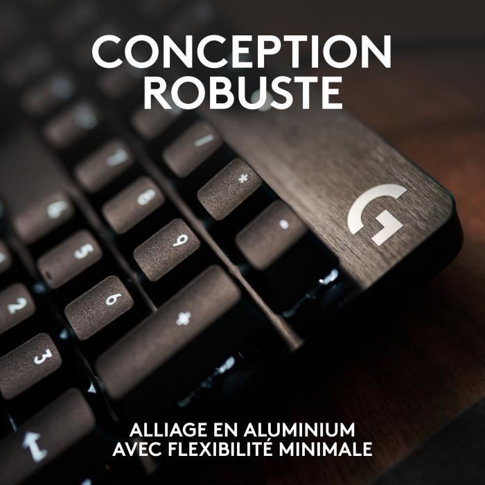 LOGITECH G - Tastiera da gioco - G413 TKL SE - Meccanica, Retroilluminata, Alluminio Nero