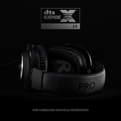 Cuffie da gioco LOGITECH PRO X nere