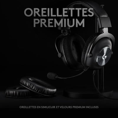 Cuffie da gioco LOGITECH PRO X nere
