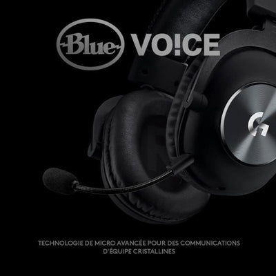 Cuffie da gioco LOGITECH PRO X nere