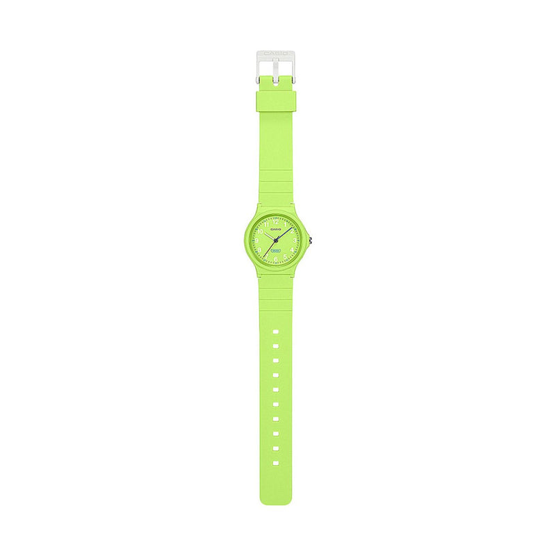 CASIO TIMELESS COLLECTION Mod. POP - BIO RESIN STRAP - LEMON GREEN