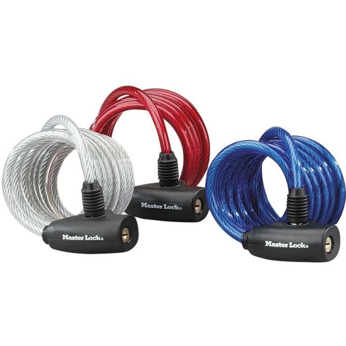 Lucchetto a cavo MASTER LOCK - 1,8 m
